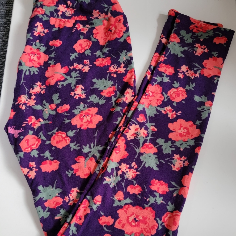 LuLaRoe Floral leggings